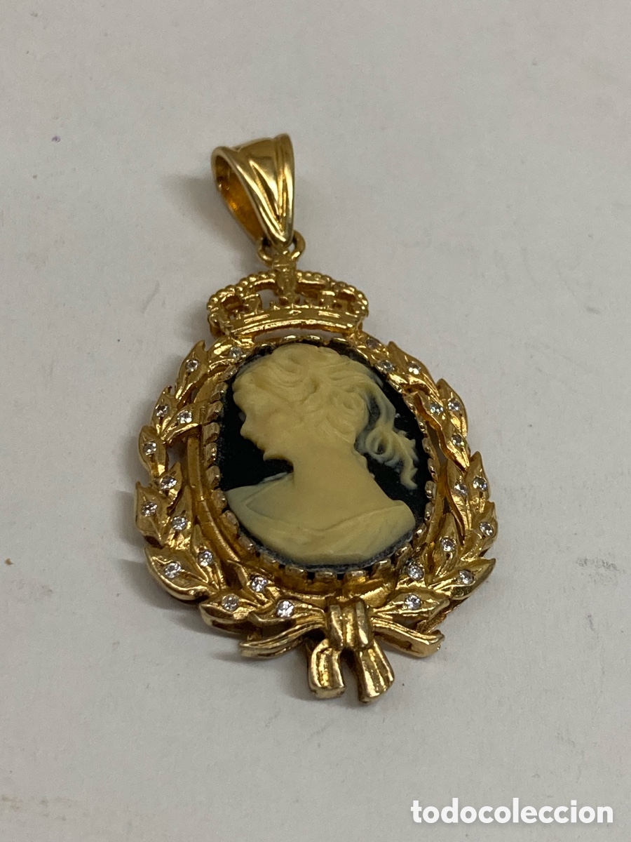 Jewelry: Colgante de plata con camafeo C572