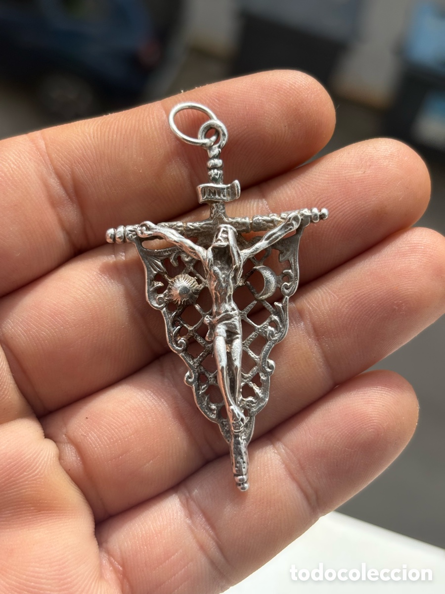 Joyeria: Colgante Plata de ley / Cristo de los gitanos
