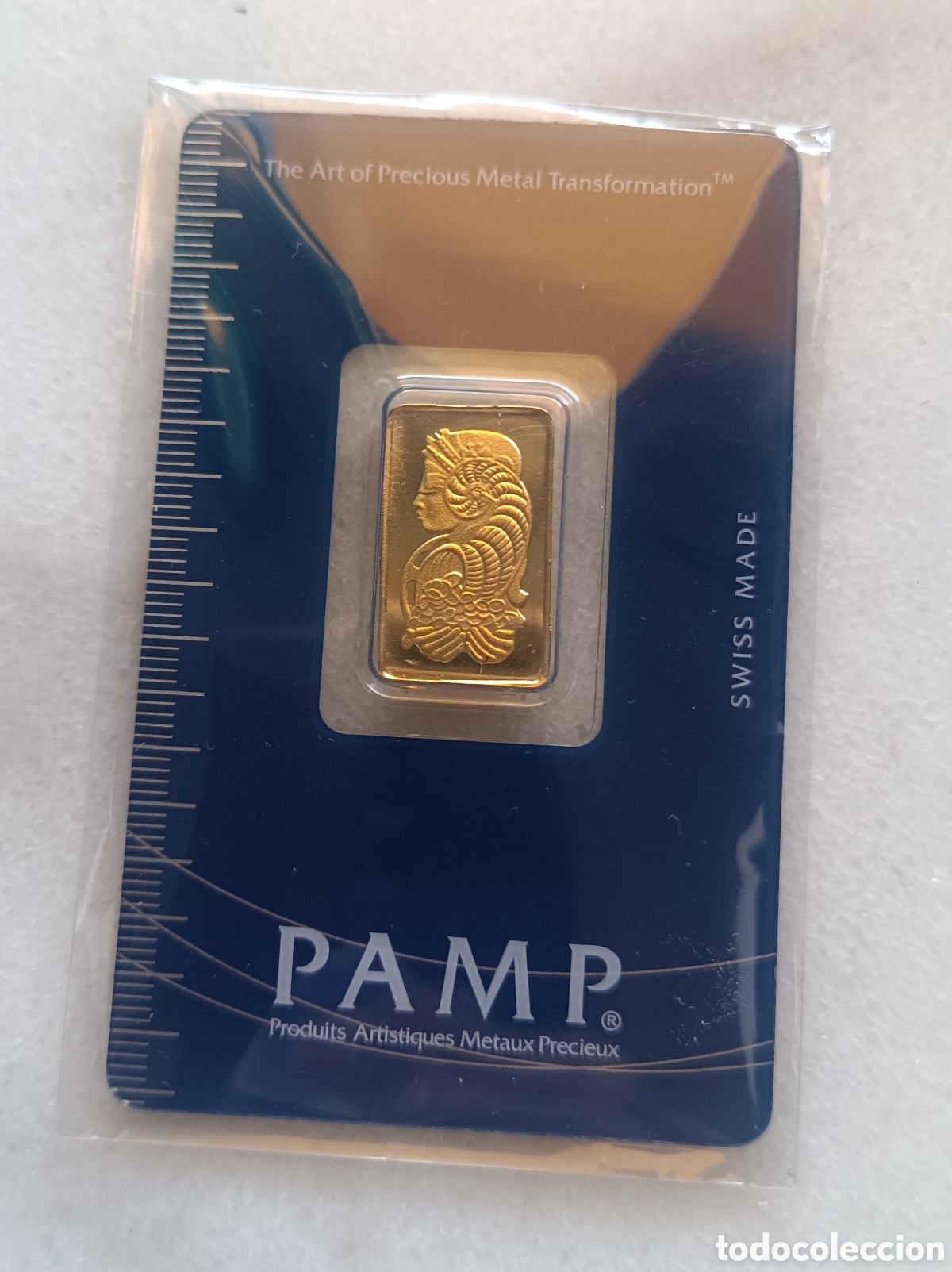 Joyeria: Lingote oro 999 certificado PAMP