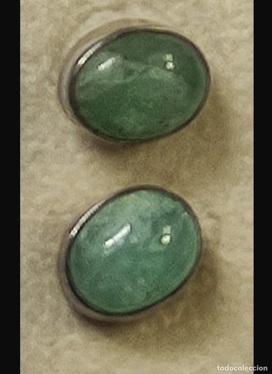 Joyeria: Pendientes de plata con piedras - Foto 4