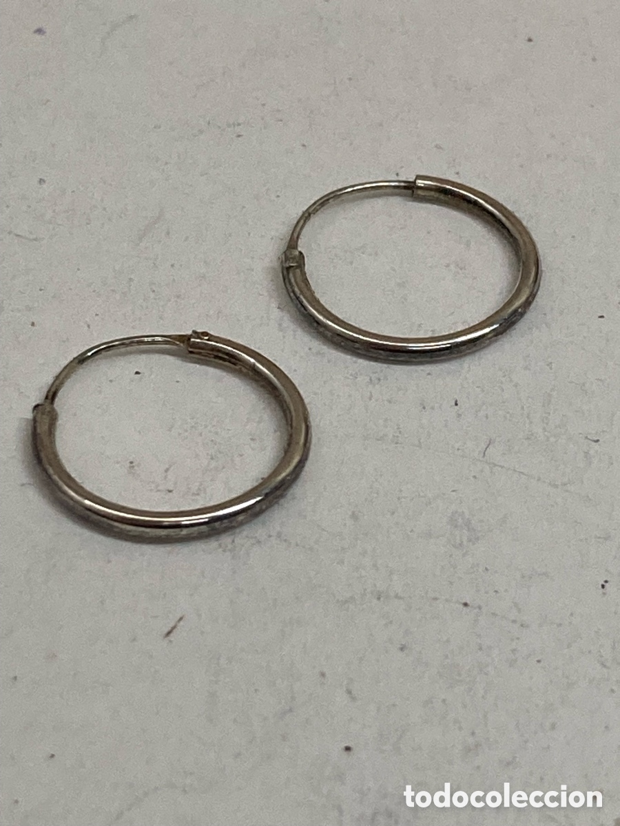 Joyeria: Pendientes de plata P452 - Foto 1