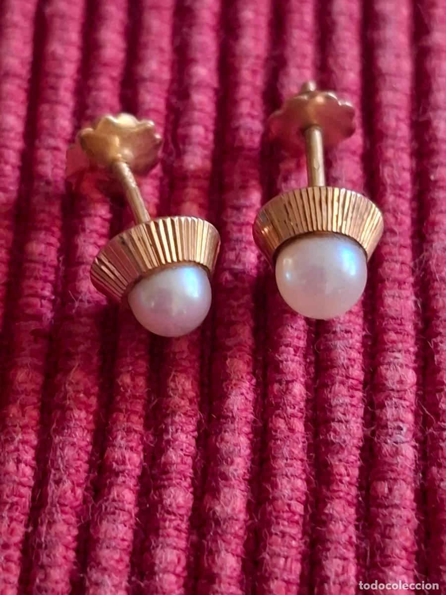 Joyeria: PENDINTES ORO Y PERLAS CULTIVADAS