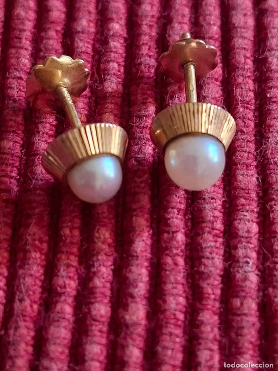 Joyeria: PENDINTES ORO Y PERLAS CULTIVADAS - Foto 2