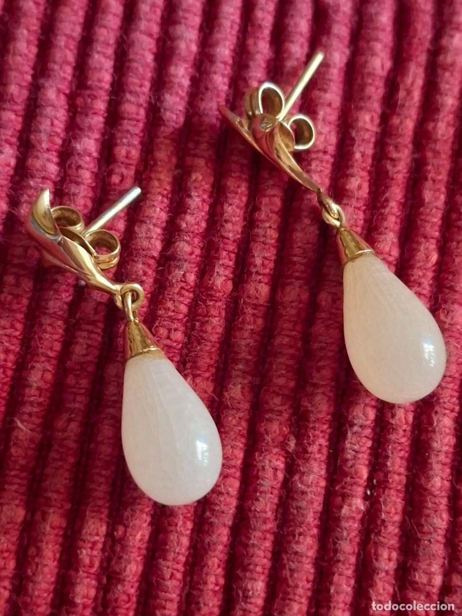 Joyeria: PENDIENTES DE ORO DE 18 QUILATES Y PERLAS