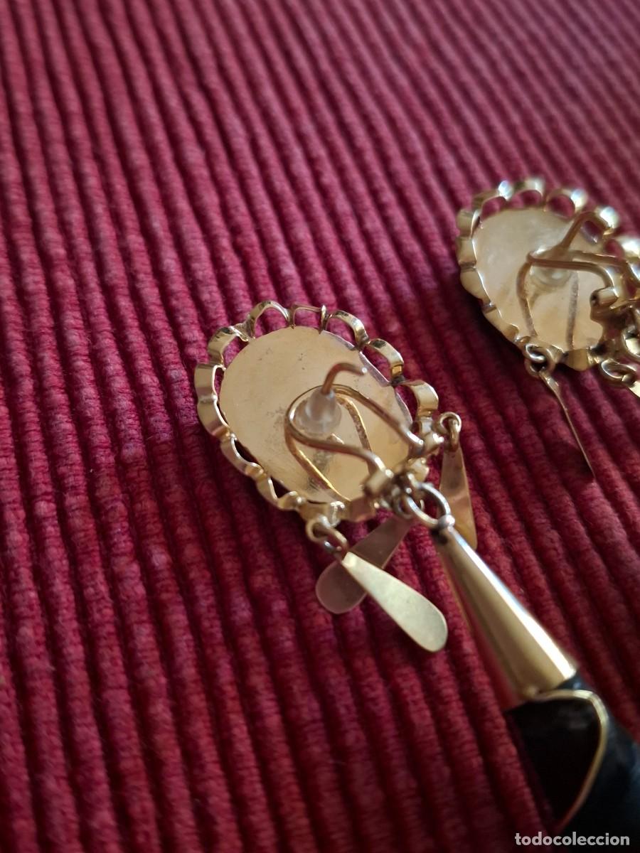 Joyeria: GRANDES PENDIENTES DE ORO DE 18 QUILATES - Foto 4