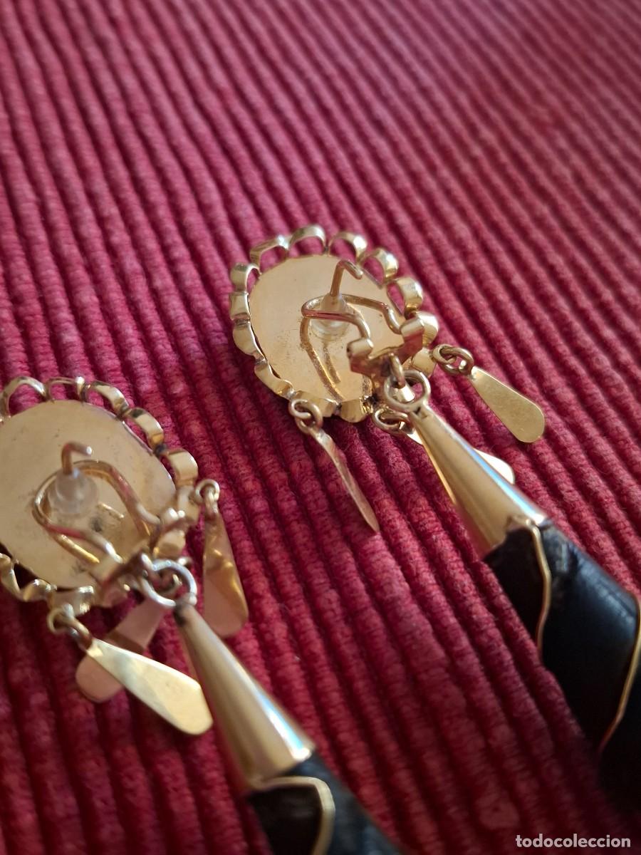 Joyeria: GRANDES PENDIENTES DE ORO DE 18 QUILATES - Foto 5