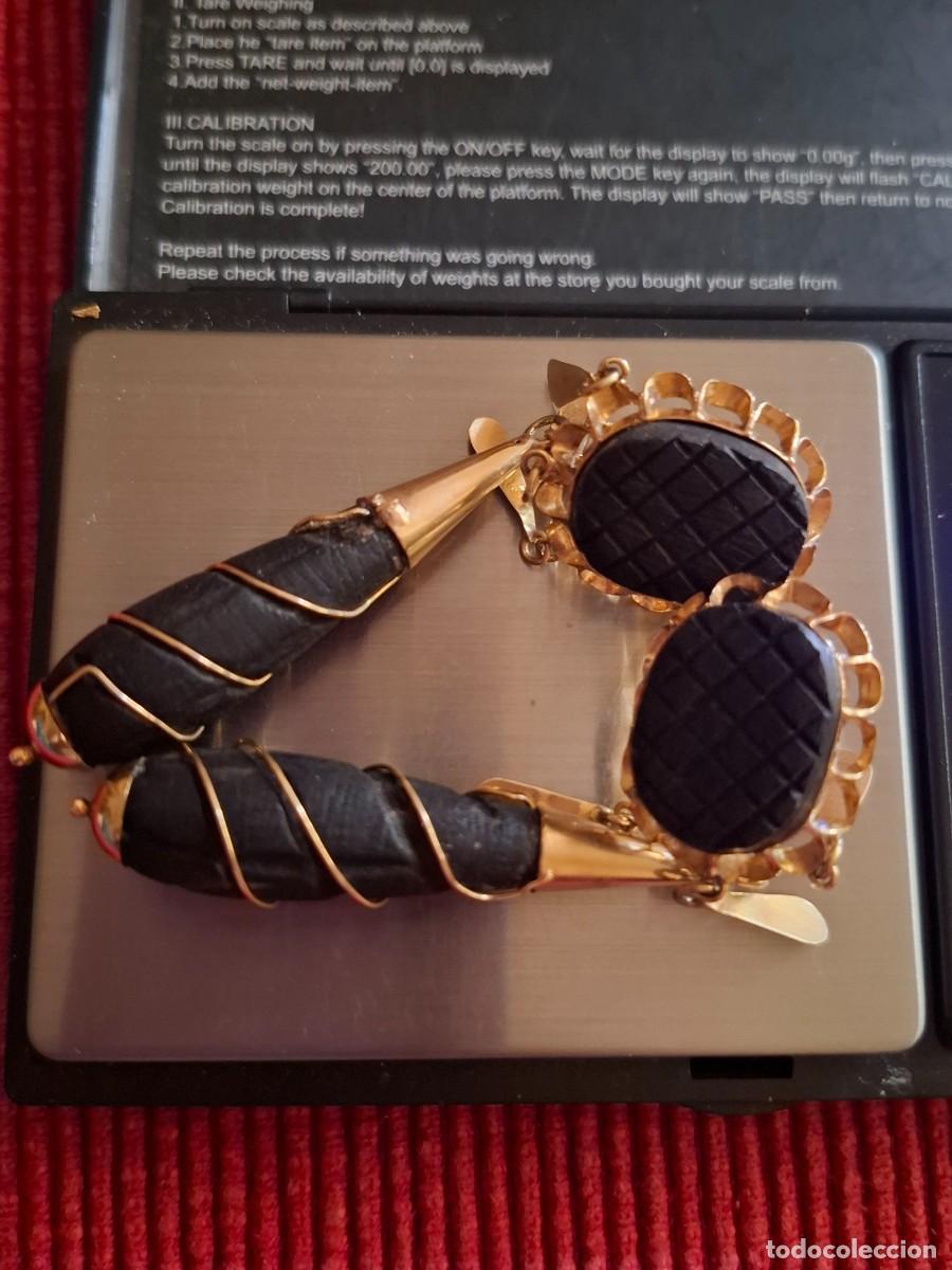 Joyeria: GRANDES PENDIENTES DE ORO DE 18 QUILATES - Foto 11