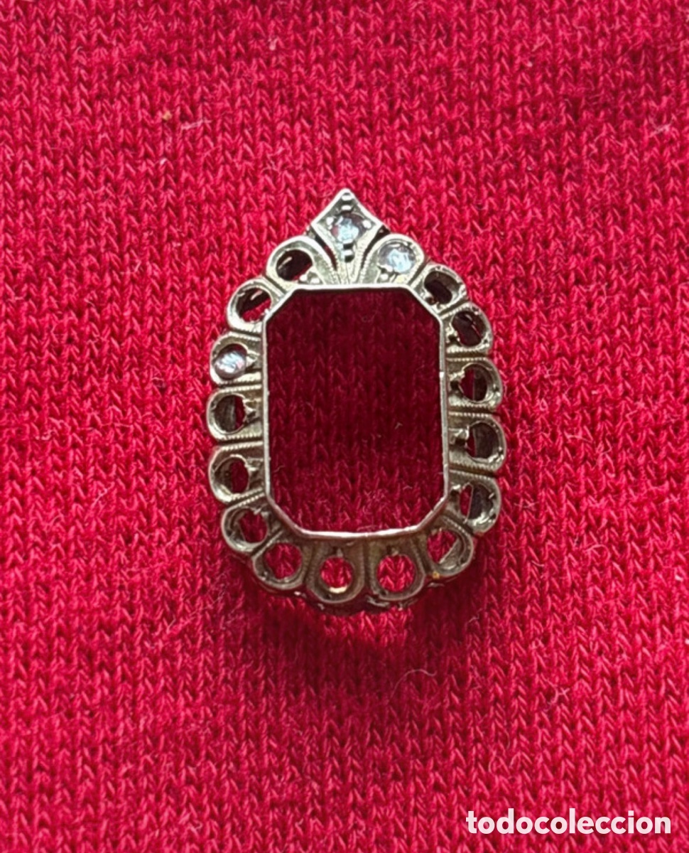 Joyeria: Colgate antiguo de oro 18k (A5)