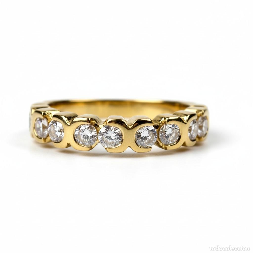 Joyeria: Anillo Oro 18k Diamantes - Foto 1