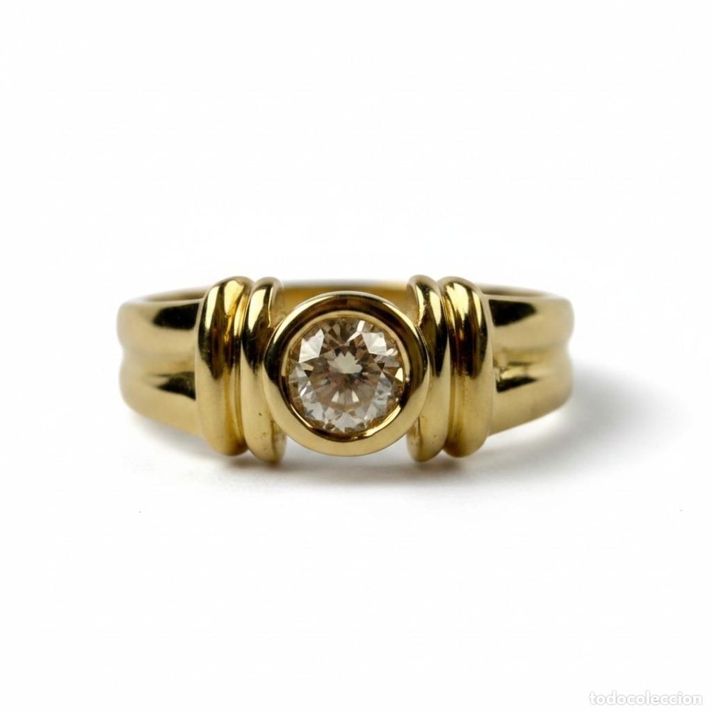 Joyeria: Anillo Oro 18K Diamante 0.30ct