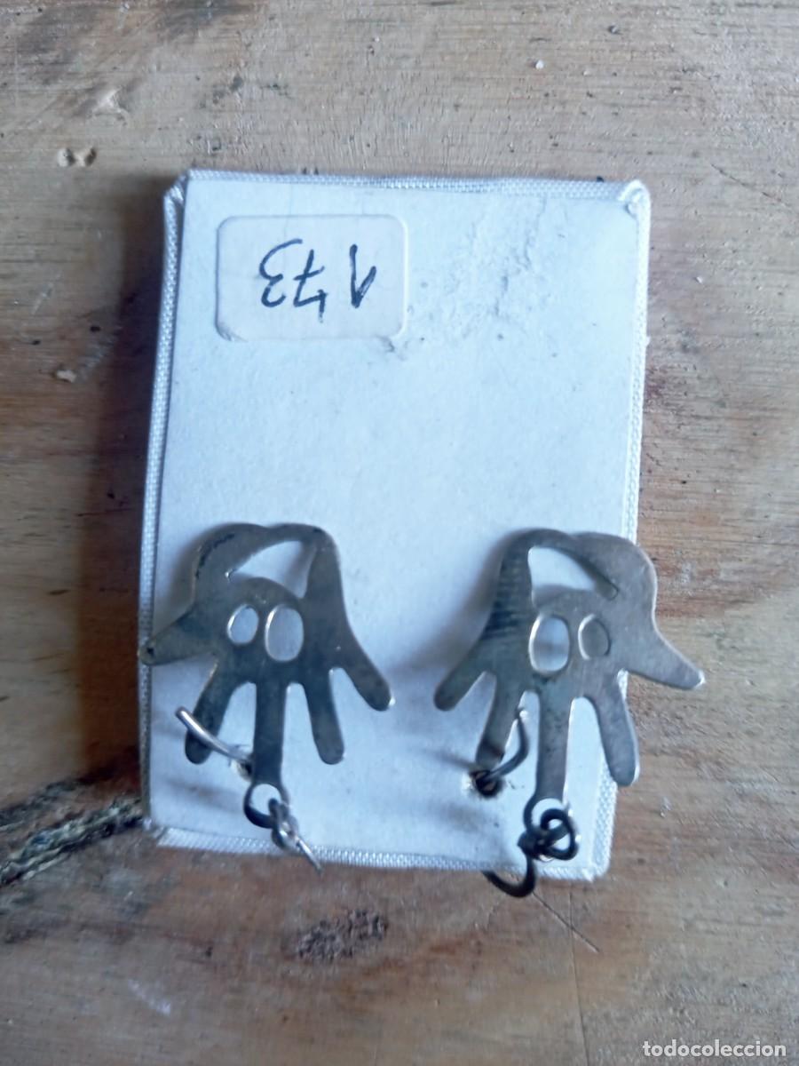 Joyeria: BONITOS PENDIENTES ANTIGUOS PLATA 925