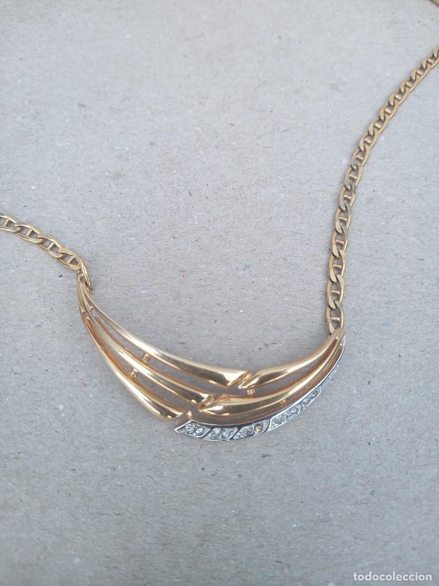 Joyeria: BONITO COLLAR ANTIGUO. COLGANTE CON PIEDRAS