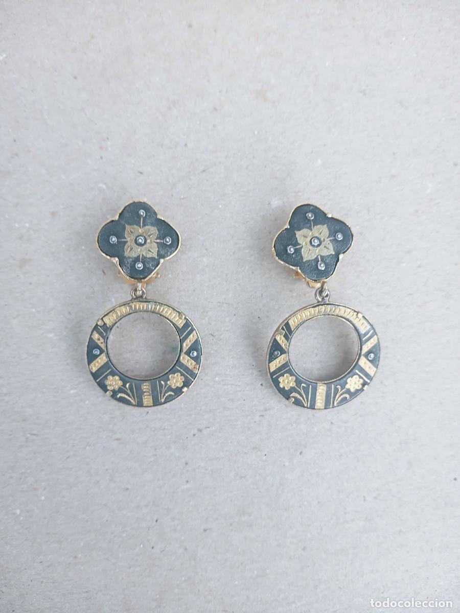 Joyeria: BONITOS PENDIENTES ANTIGUOS TOLEDO