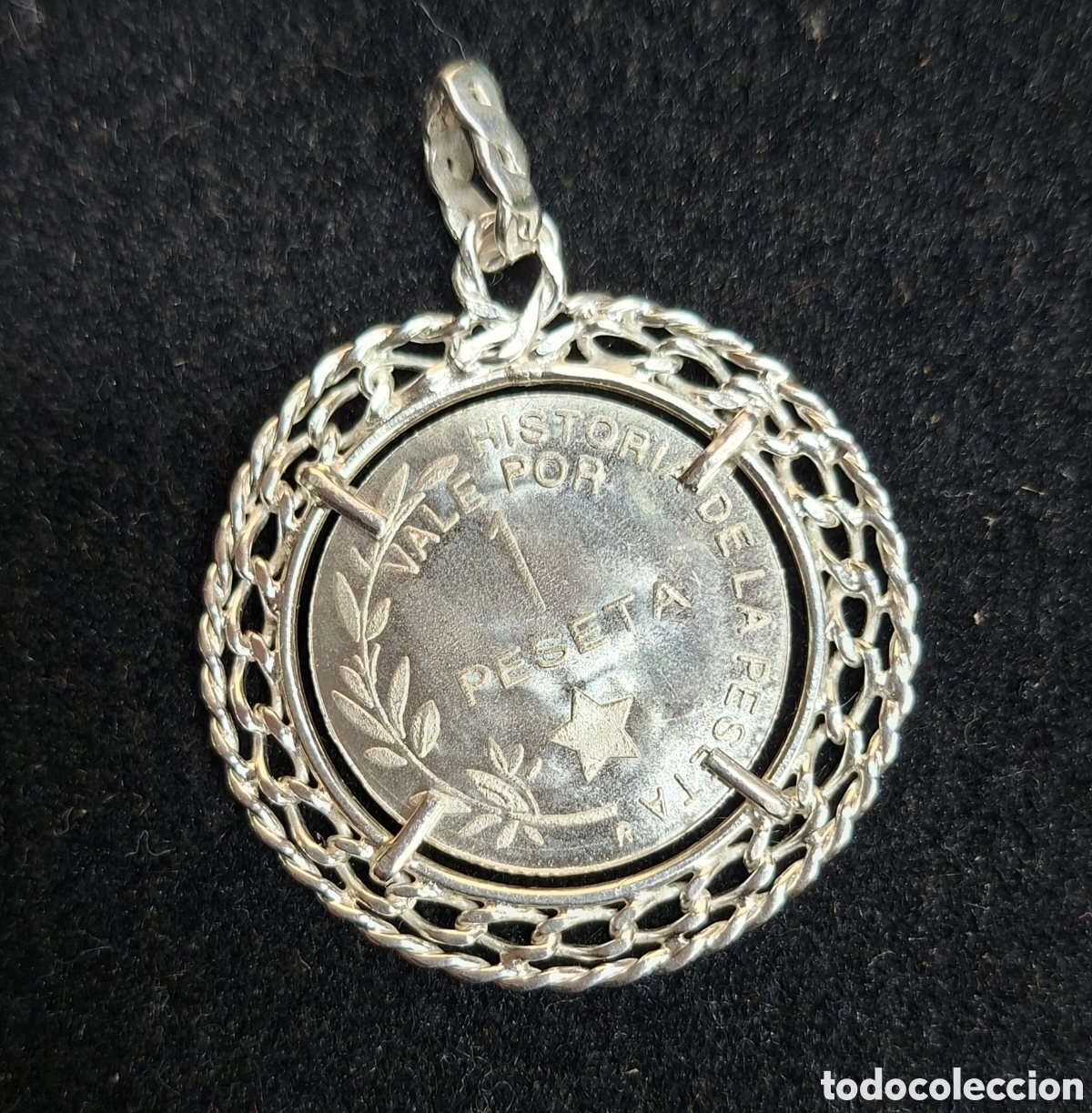 Joyeria: Colgante de plata 925 con moneda - Foto 5