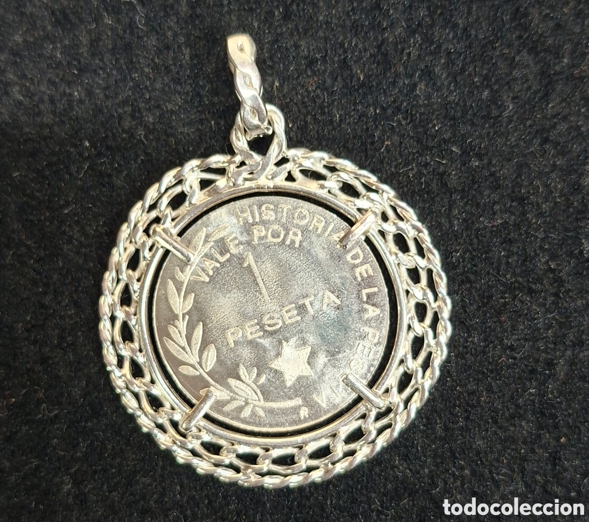 Joyeria: Colgante de plata 925 con moneda - Foto 6