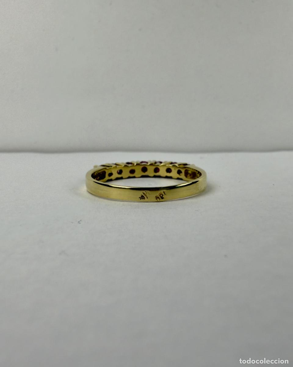 Joyeria: Anillo Oro 18k con Rub&iacute;es - Foto 4