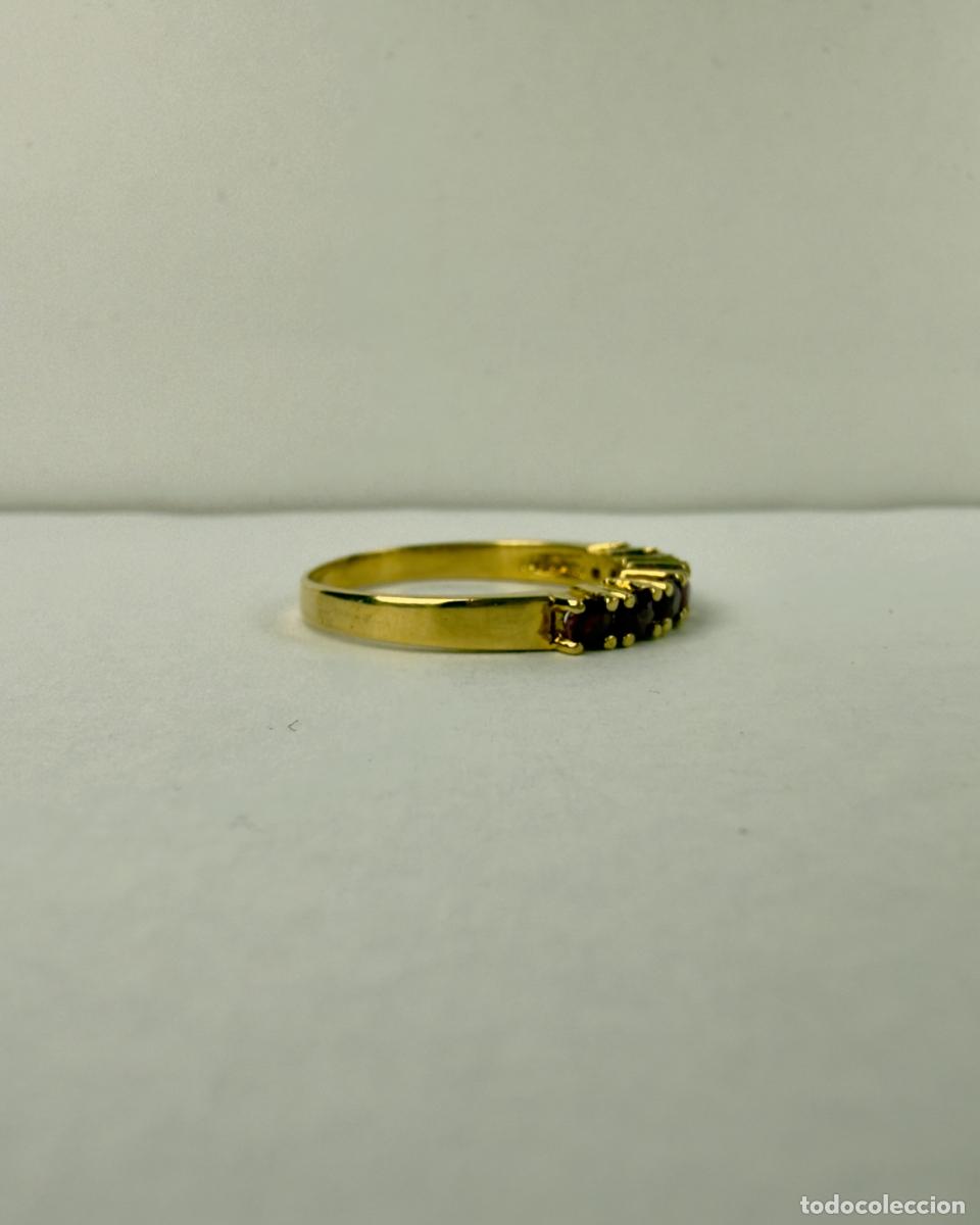 Joyeria: Anillo Oro 18k con Rub&iacute;es - Foto 5