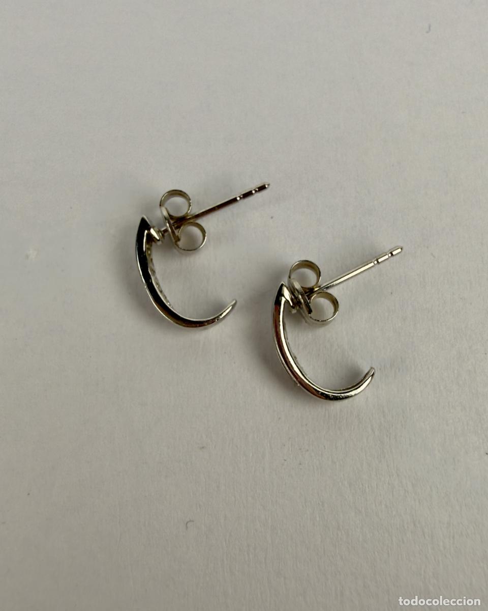 Joyeria: Pendientes Oro Blanco Diamantes - Foto 3