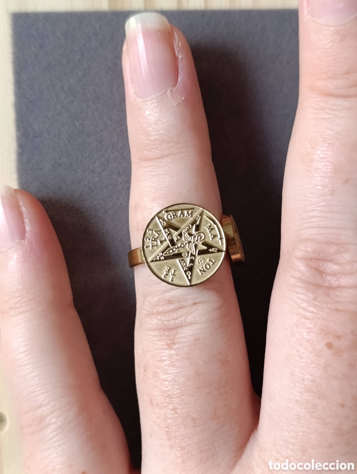 Joyeria: Anillo Tetragr&aacute;mmaton y San Benito - Foto 5