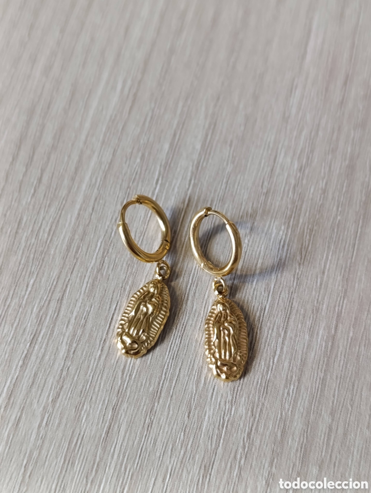 Joyeria: Pendientes de la virgen milagrosa - Foto 1