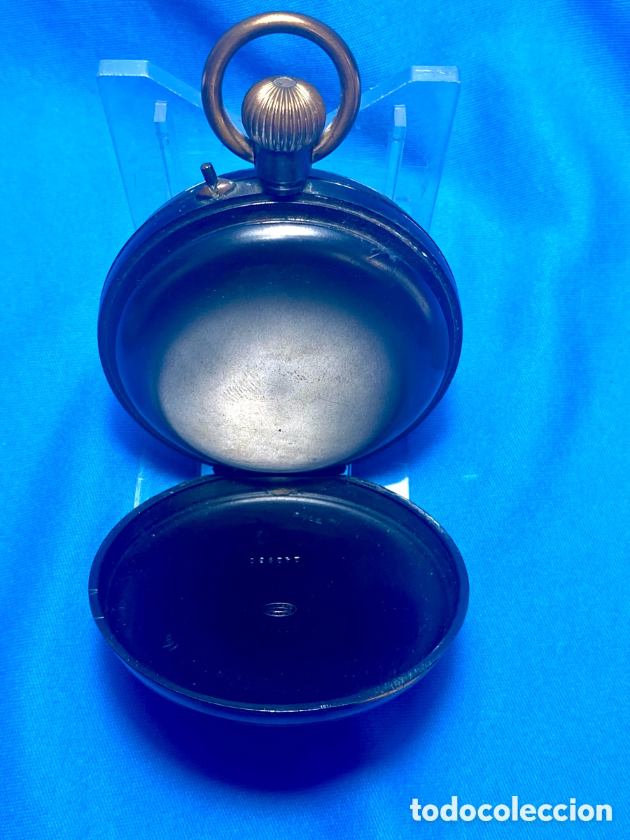 Joyeria: Reloj de bolsillo tipo Goliath en relojera de plata - Foto 17