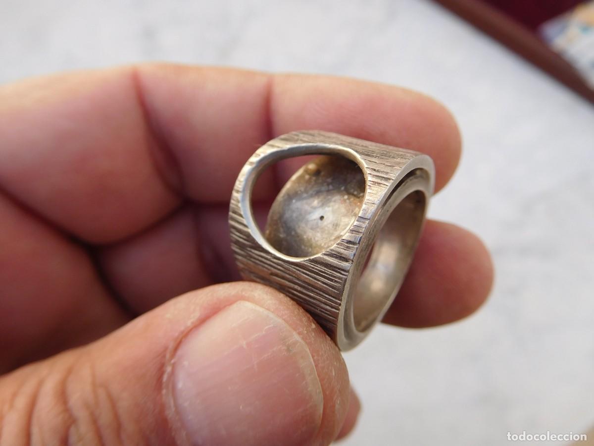 Joyeria: Anillo de plata vintage dise&ntilde;o - Foto 3