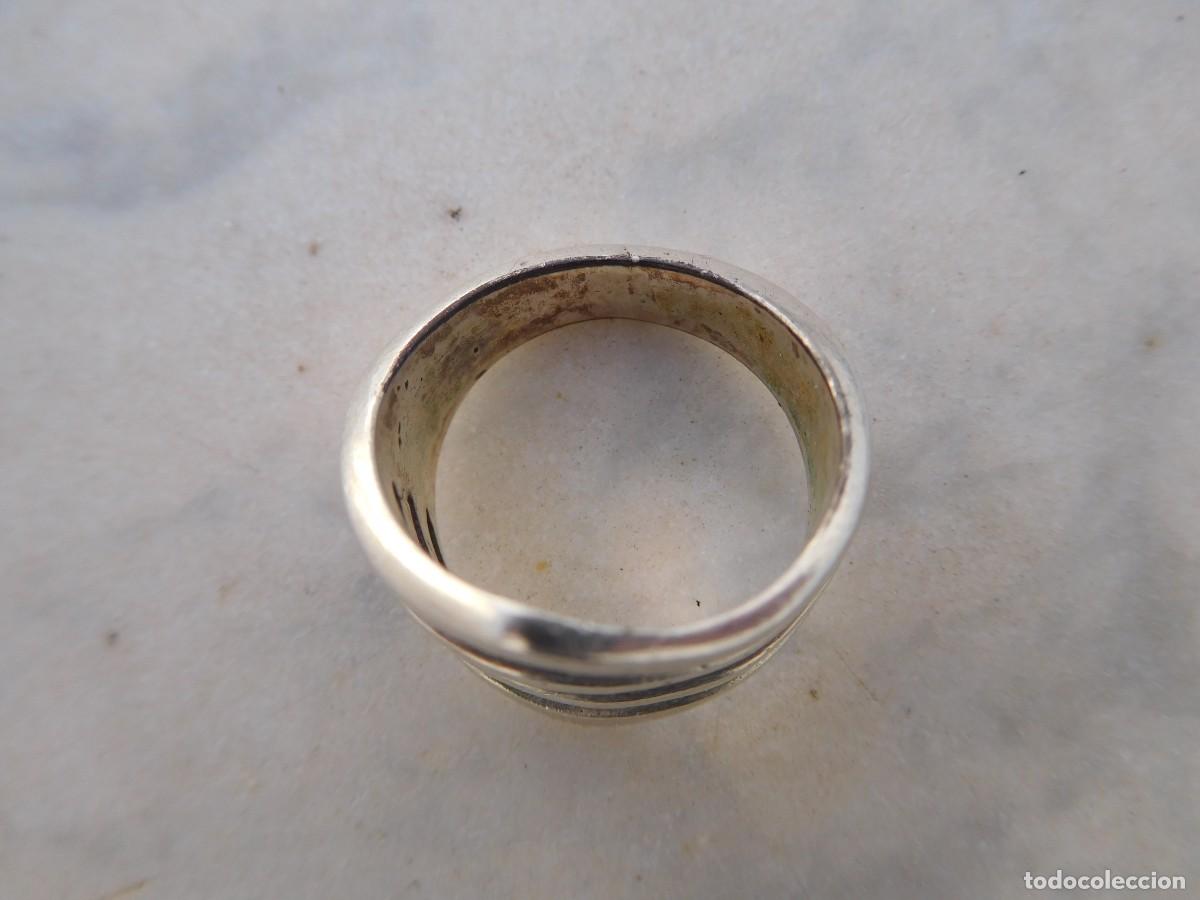 Joyeria: Anillo de plata vintage dise&ntilde;o - Foto 2