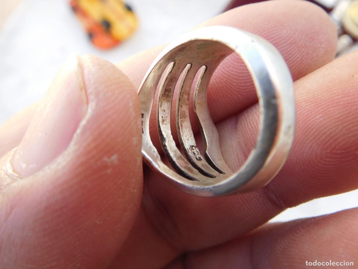 Joyeria: Anillo de plata vintage dise&ntilde;o - Foto 4