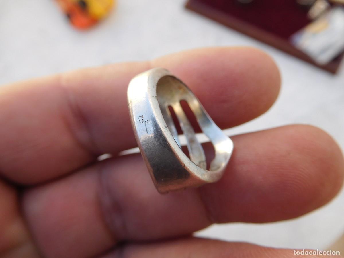 Joyeria: Anillo de plata vintage dise&ntilde;o - Foto 5