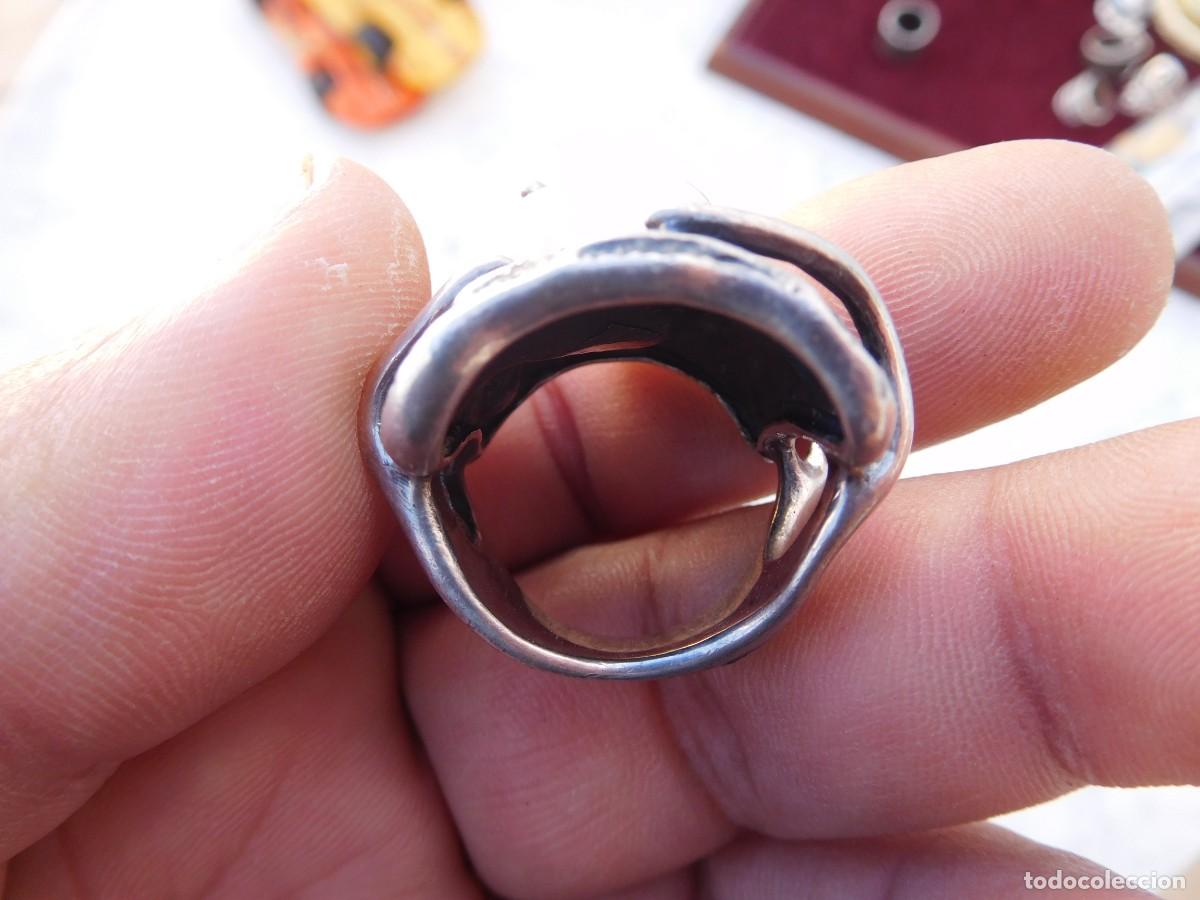 Joyeria: Anillo de plata vintage dise&ntilde;o perla - Foto 6