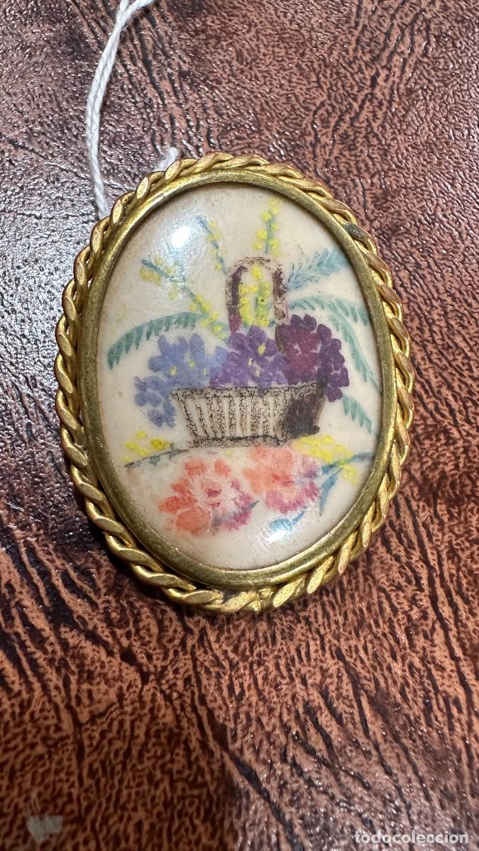 Joyeria: Antiguo broche para mant&oacute;n