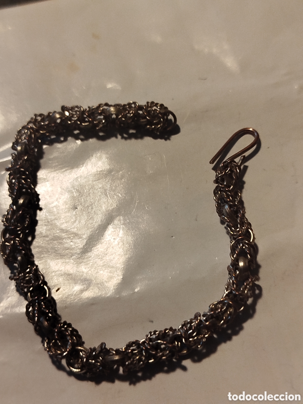 Joyeria: Pulsera de eslabones de plata - Foto 2
