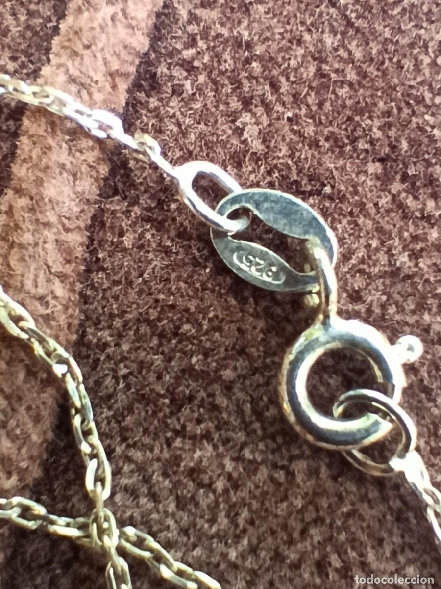 Joyeria: Set de plata de 1 Ley con esmaltes: collar y pendientes - Foto 7
