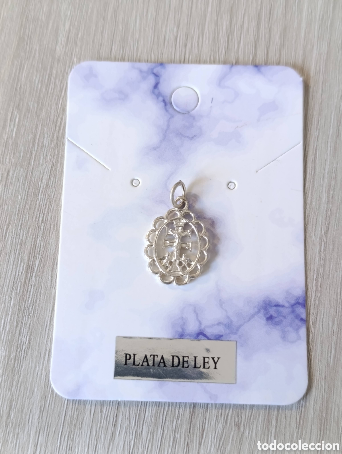 Joyeria: Cruz Caravaca plata de ley