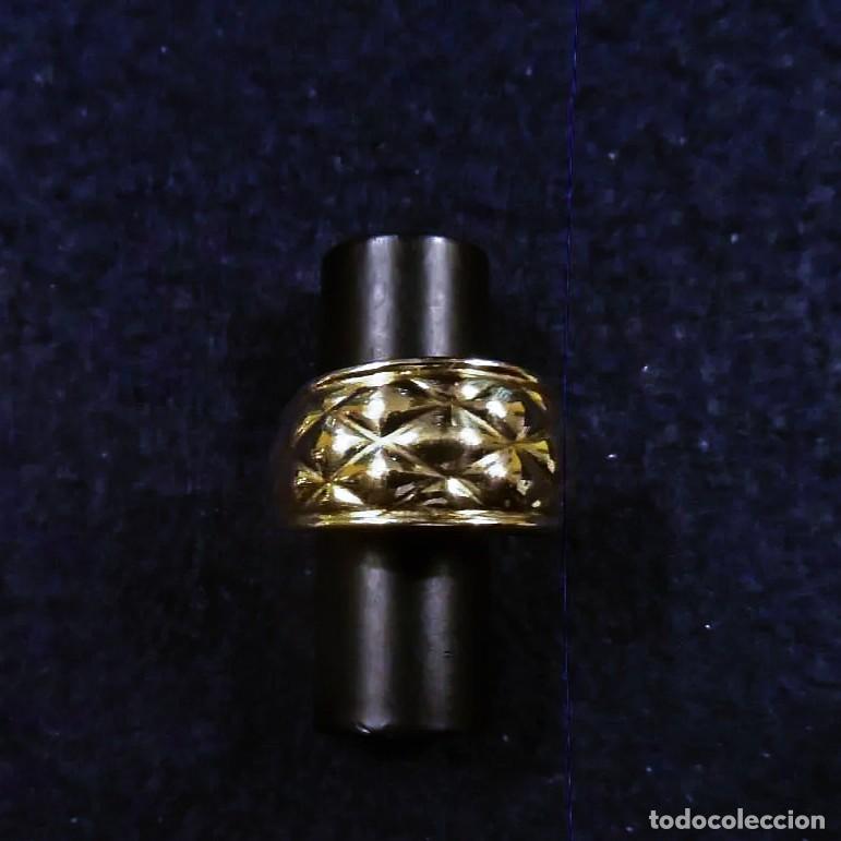 Joyeria: ANILLO DE PLATA RAYADAS CON CHAPADO EN ORO AMARILLO - Foto 5