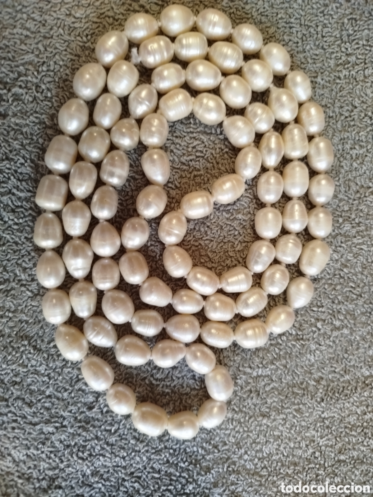 Joyeria: Collar con perlas naturales de agua. - Foto 4