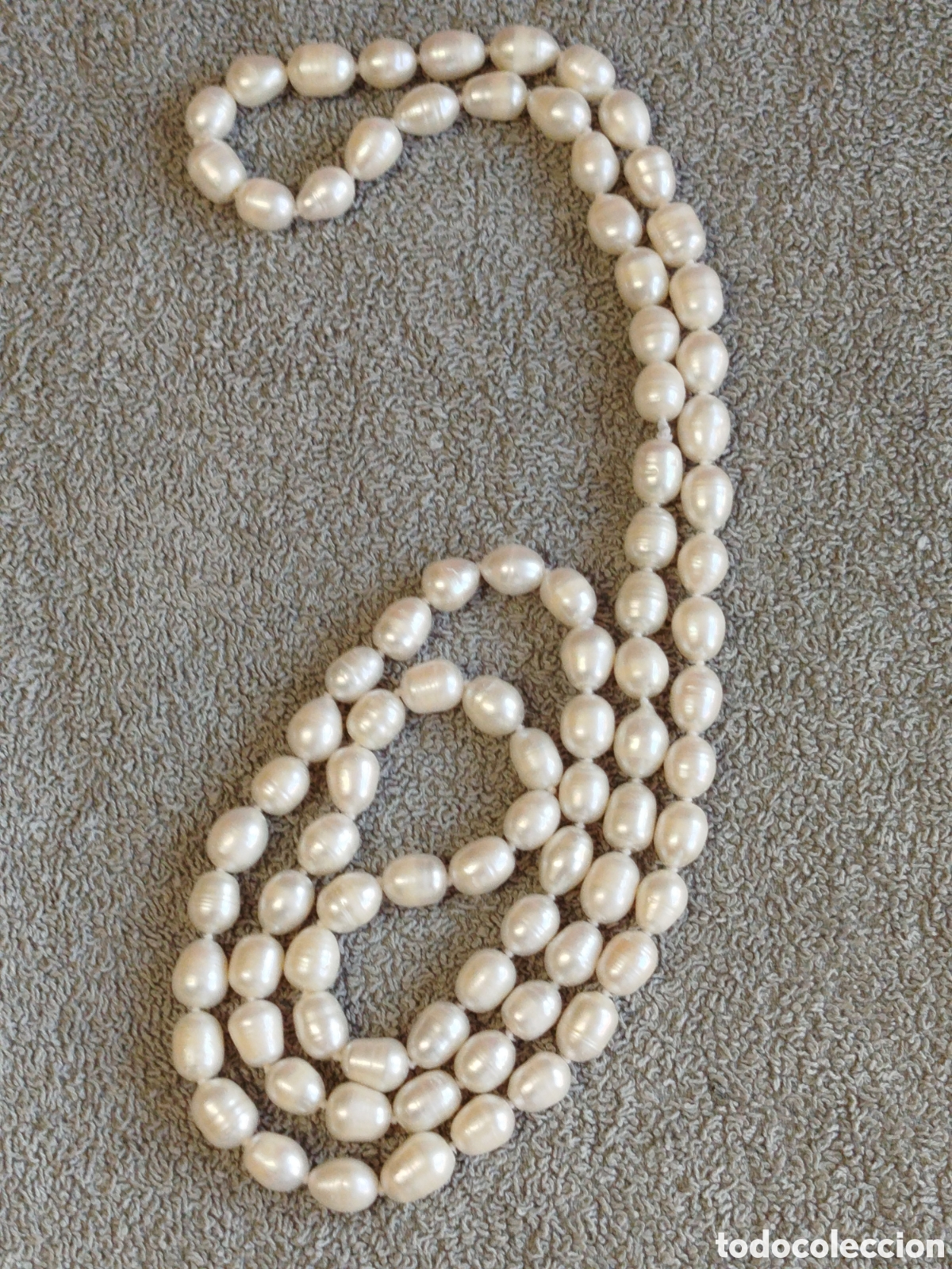 Joyeria: Collar con perlas naturales de agua. - Foto 7
