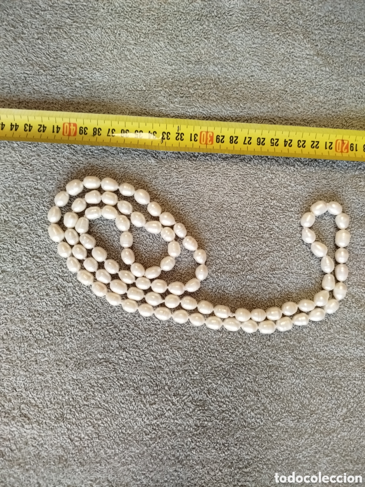 Joyeria: Collar con perlas naturales de agua. - Foto 8