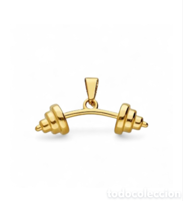 Joyeria: Colgante Fitness acero