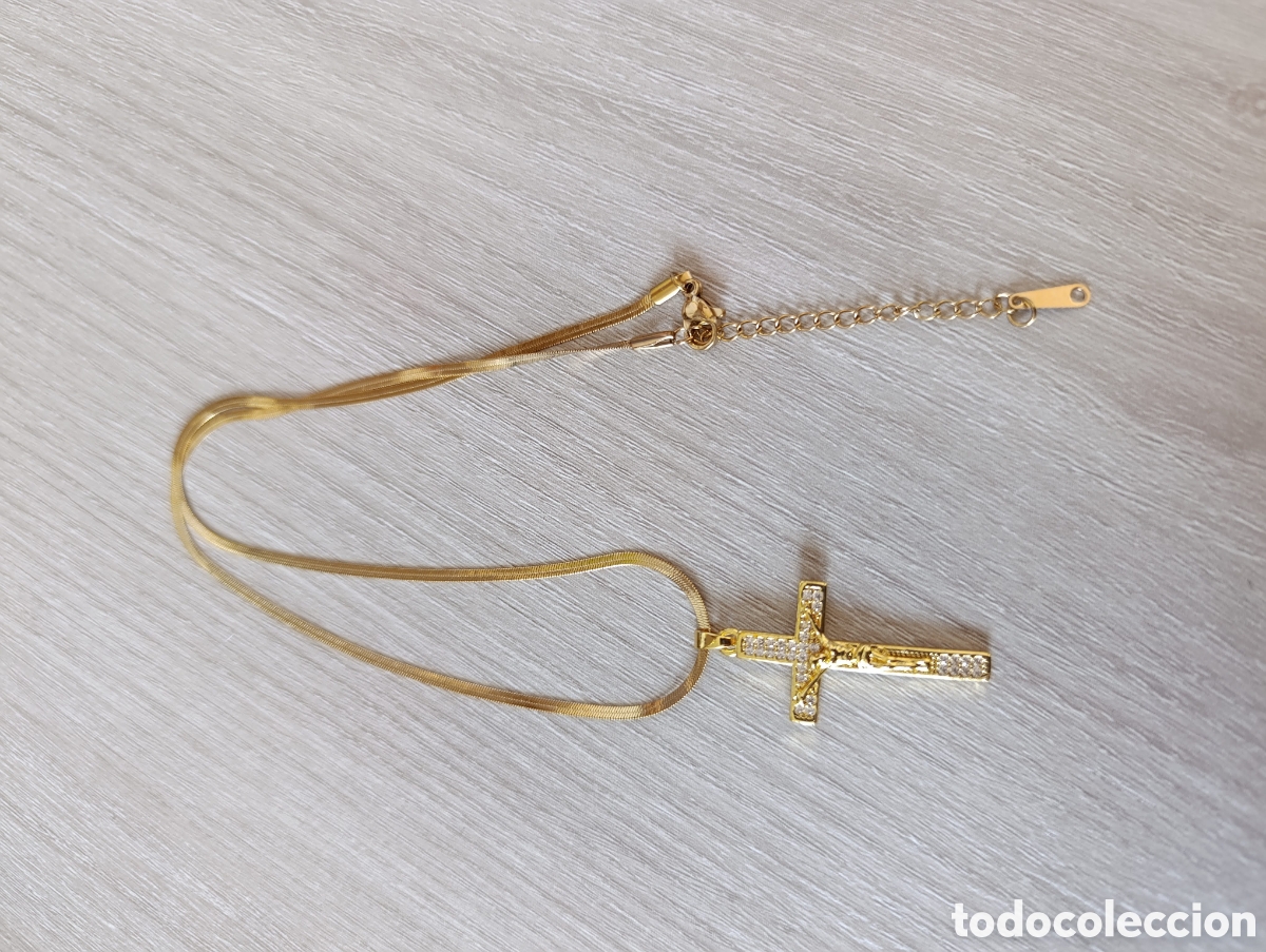 Joyeria: Crucifijo con circonitas - Foto 4