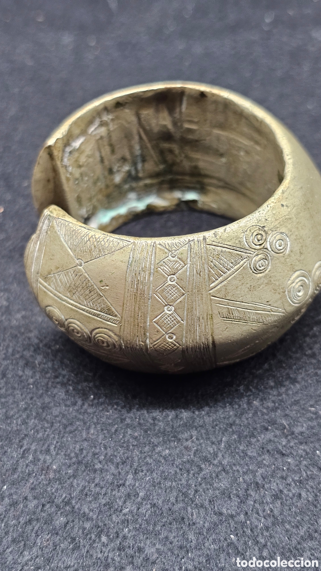Joyeria: Antigua pulsera &eacute;tnica de la cultura Tuareg
