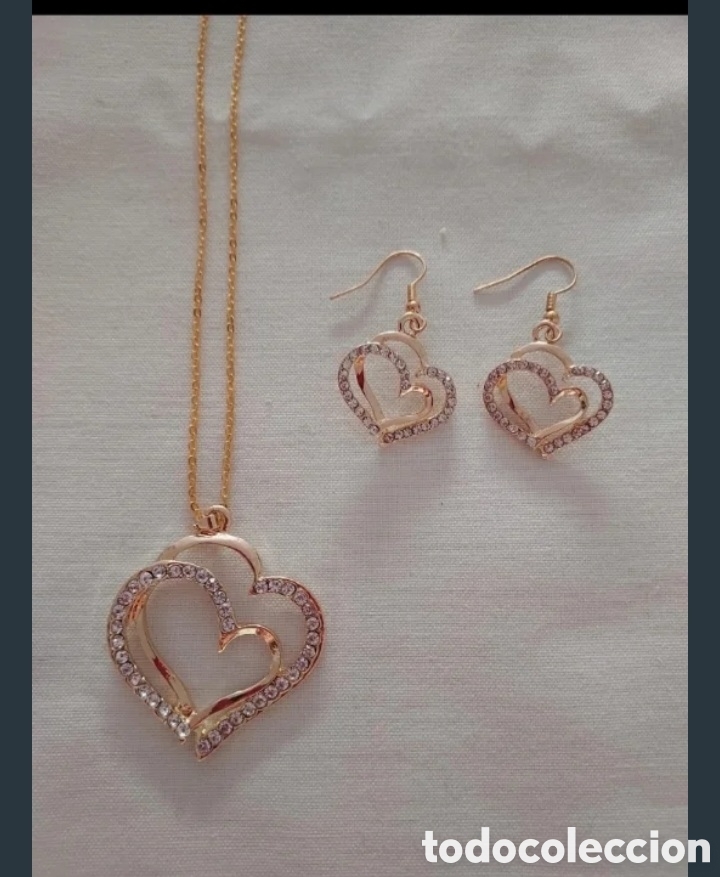 Joyeria: Conjunto de piezas con forma de coraz&oacute;n - Foto 2