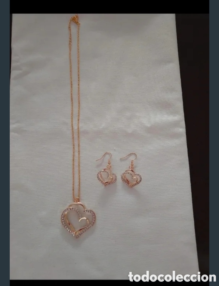 Joaillerie: Conjunto de piezas con forma de coraz&oacute;n