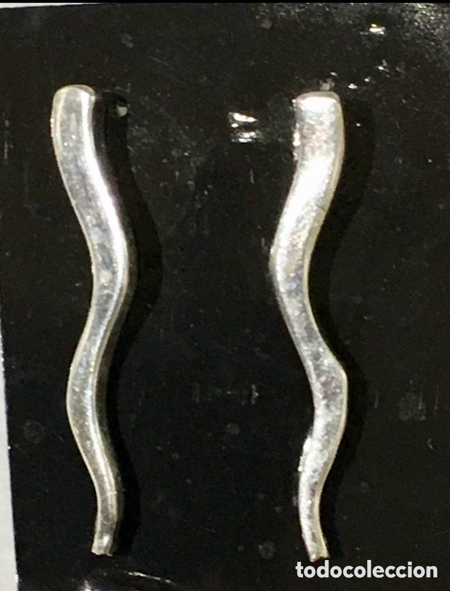 Joyeria: Pendientes largos. Plata.