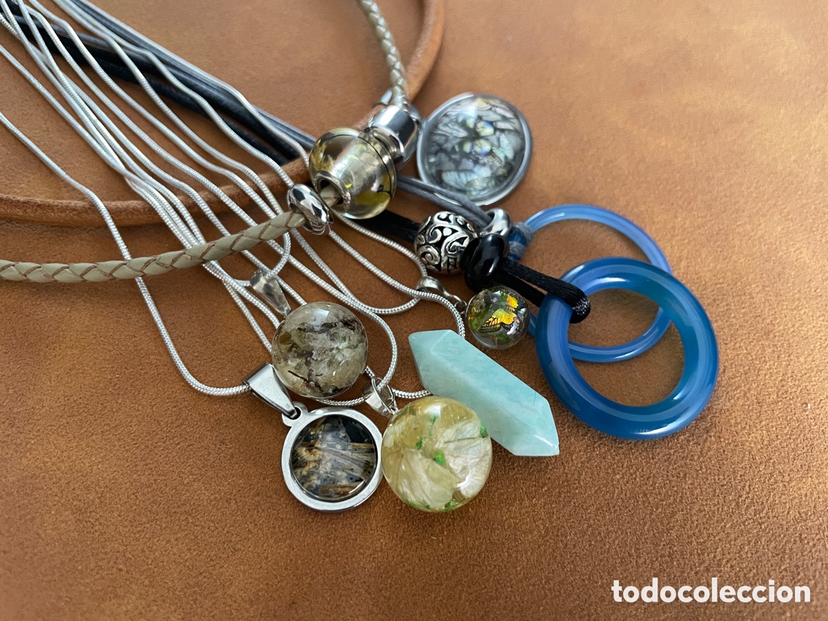 Joyeria: 9 collares artesanales variados