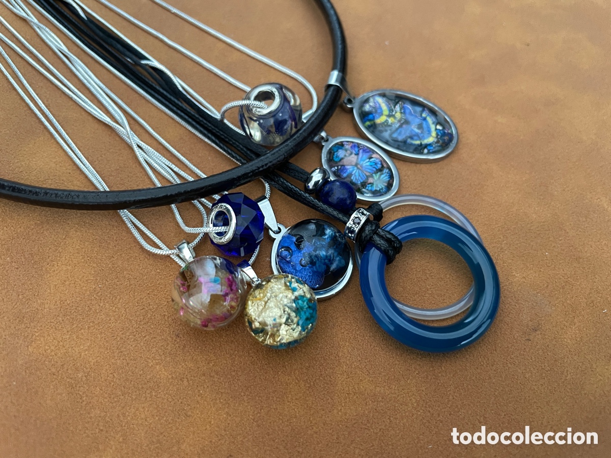 Joyeria: 9 collares artesanales variados