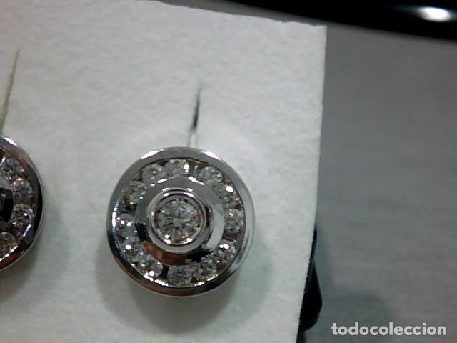 Joyeria: pendientes en oro blanco y diamantes - Foto 3