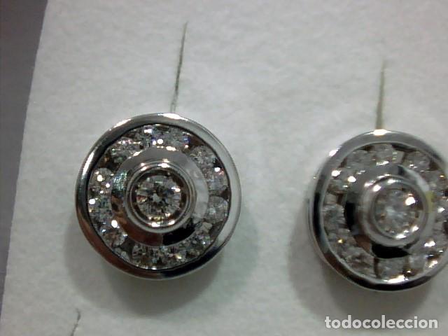 Joyeria: pendientes en oro blanco y diamantes - Foto 4
