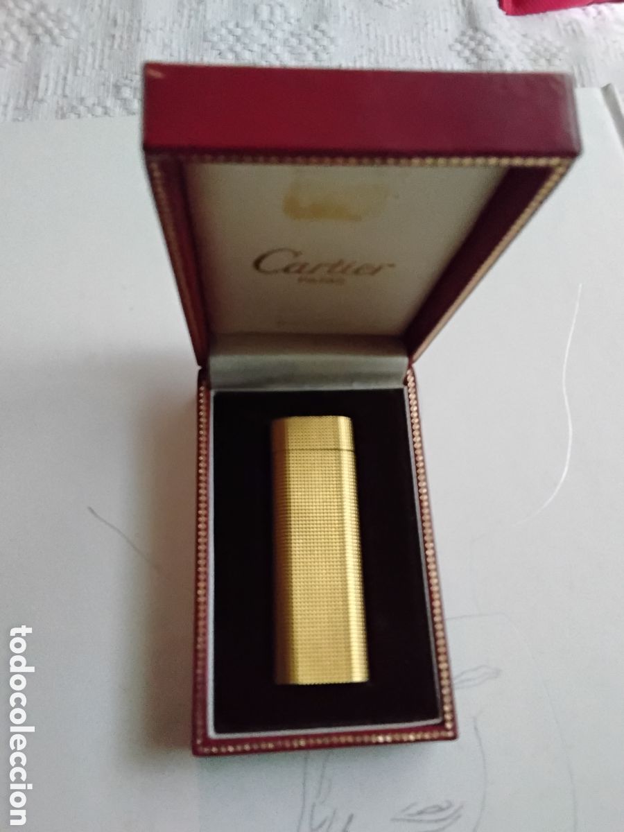 Joyeria: MECHERO CARTIER ORO FUNCIONANDO - Foto 2