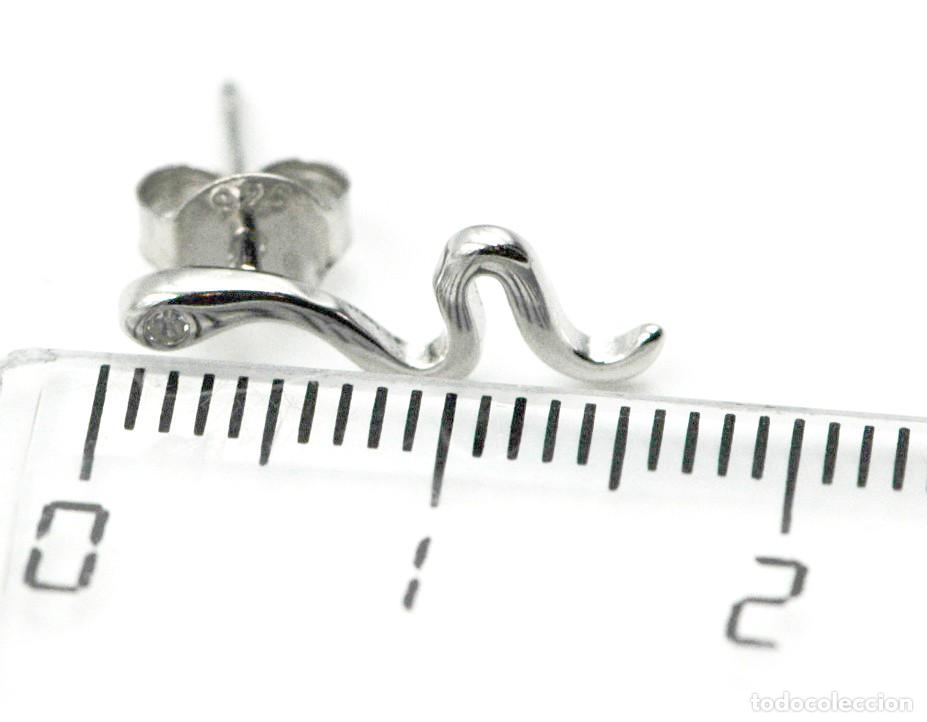 Joyeria: Pendientes serpiente Plata Ley, contraste - Foto 3